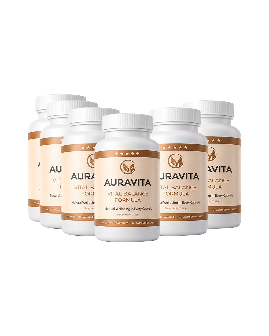 Favorito AuraVita Fórmula Vegetal de Energía y Vitalidad — 9 Activos Naturales