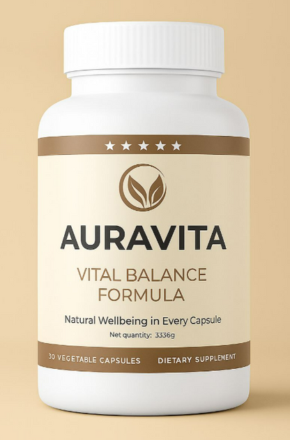 Favorito AuraVita Fórmula Vegetal de Energía y Vitalidad — 9 Activos Naturales
