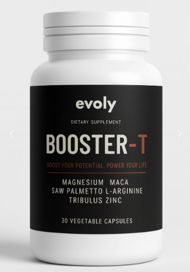 Booster-T - Potenciador de Testosterona Natural - 30 Cápsulas Vegetales