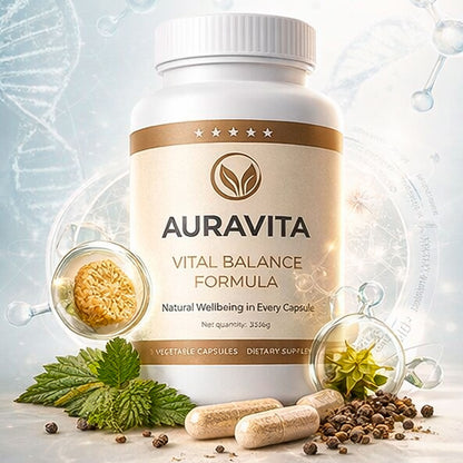 Favorito AuraVita Fórmula Vegetal de Energía y Vitalidad — 9 Activos Naturales