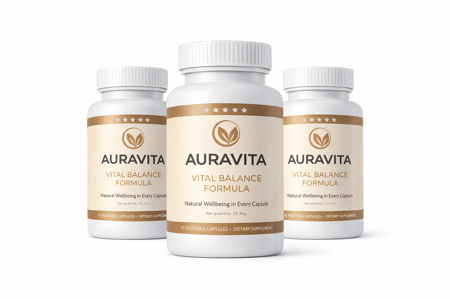 Favorito AuraVita Fórmula Vegetal de Energía y Vitalidad — 9 Activos Naturales